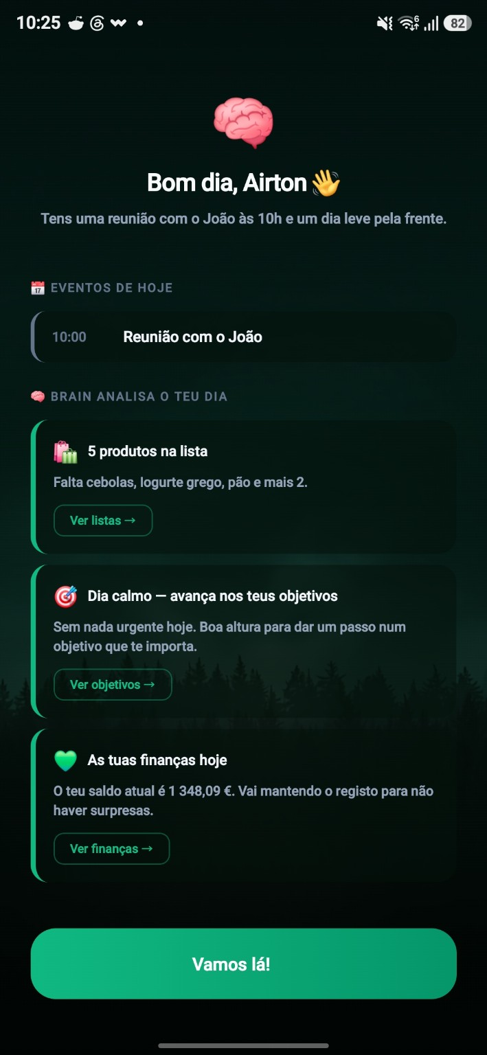 O resumo da manhã pelo Brain